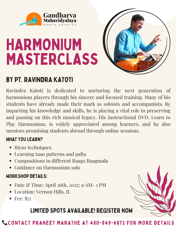 HARMONIUM WORKSHOP